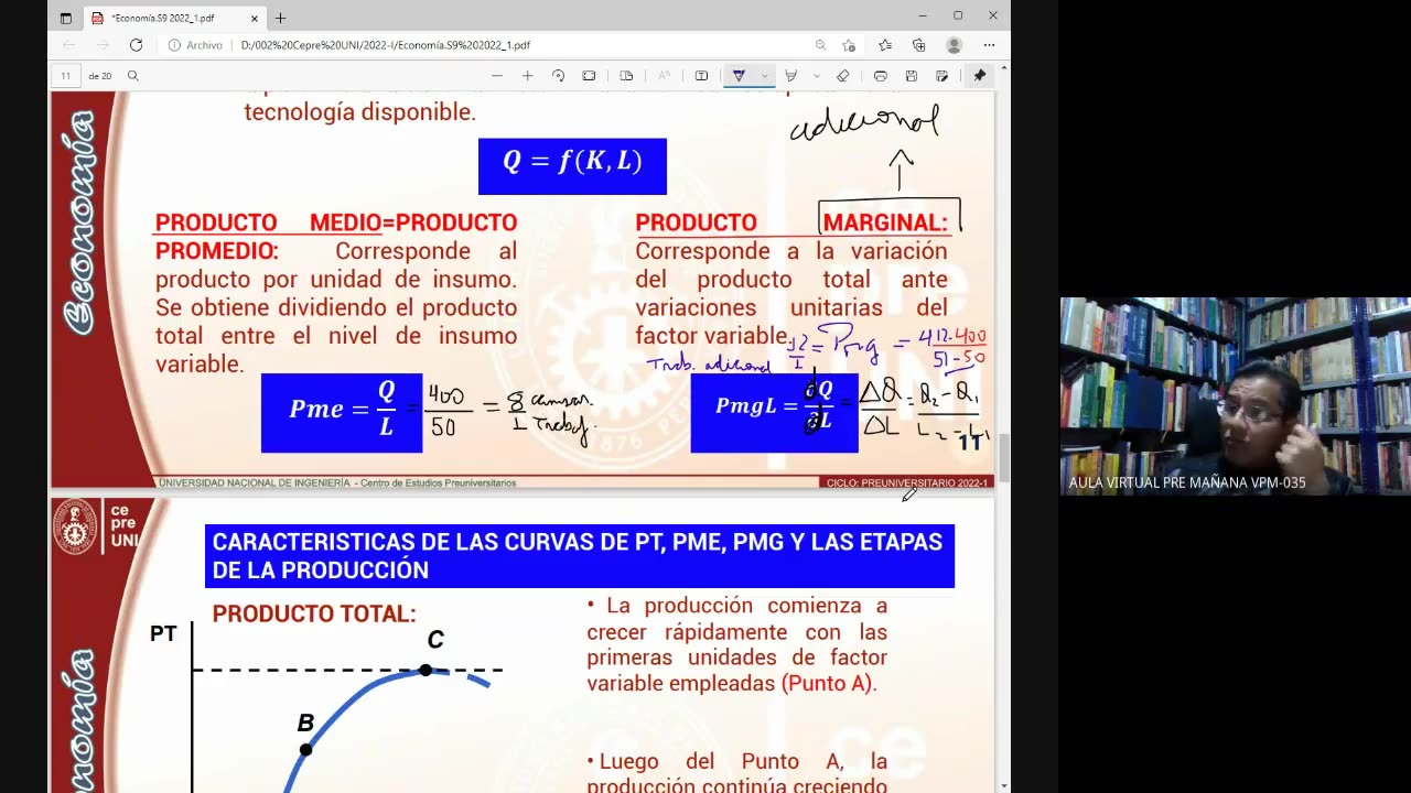 CEPRE UNI 2022 - 1 | Semana 09 | Economía