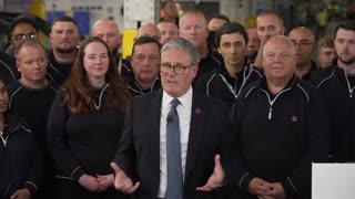 UK Prime Minister Keir Starmer speaks after striking trade deal with US