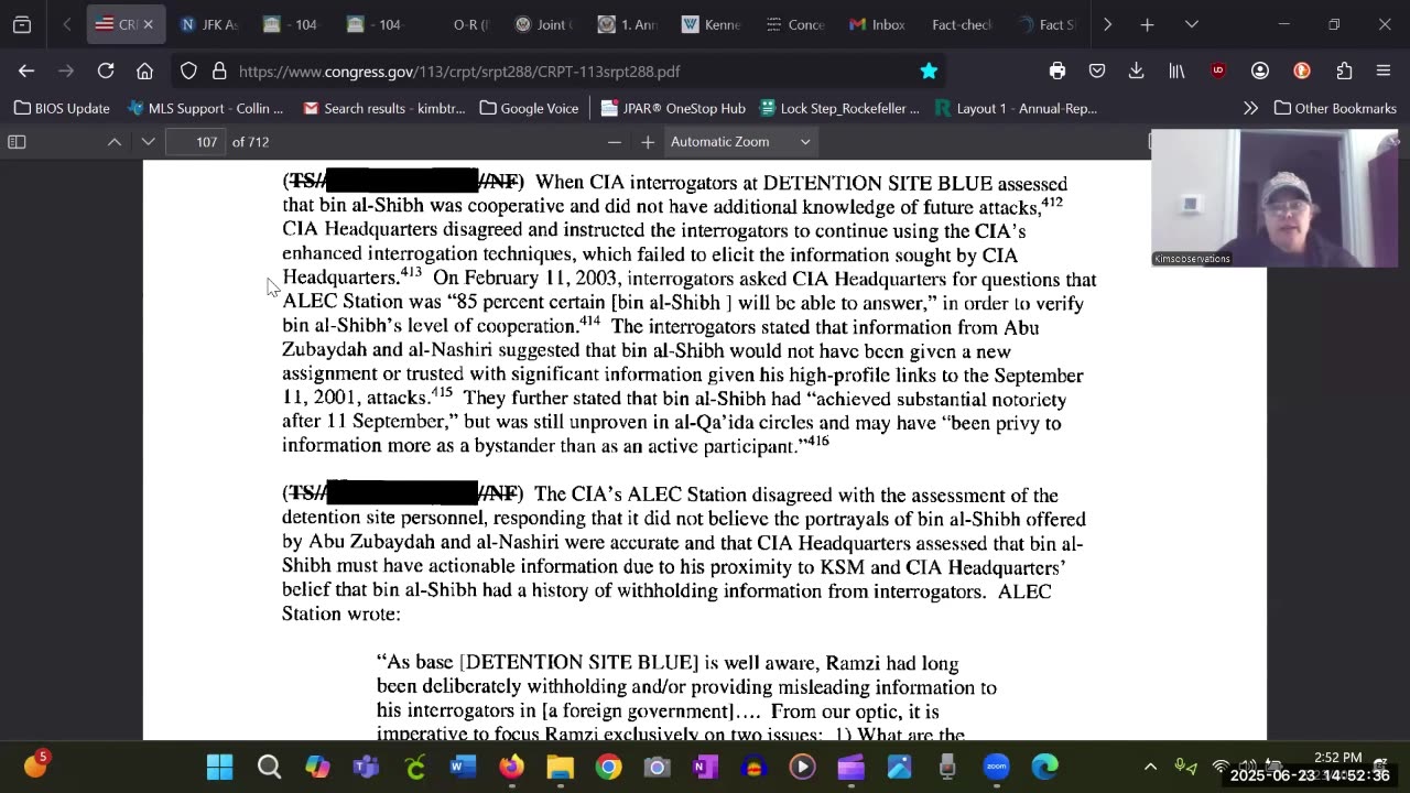 V 14 Senate Torture Report
