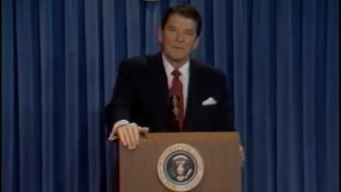 President Reagan’s Press Briefing