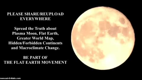 NATURE'S OFFICIAL REAL TIME WORLD MAP THE PLASMA MOON - THE ANNULUS EARTH'S SELFIE