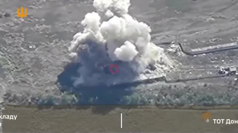 Epic Footage of Hell Opening Up On a Russian Foward Munitions Depot