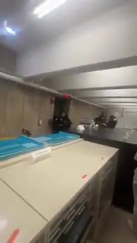 Brown University Active Shooter Training Drill 'Shelter In Place' Scene...