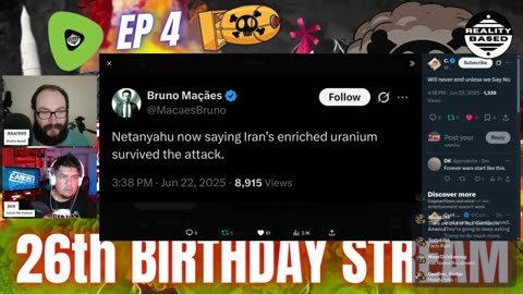 Reality Based: Rumble Revolution; Episode 4: 26th Birthday Stream