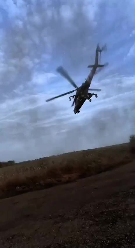 New Footage from Ukrainian Helicopter Corps
