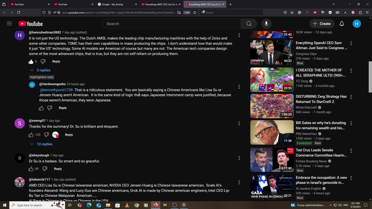 Why can't I call people out for racism without getting shadowbanned on YT?