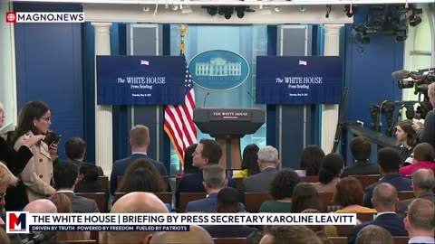 The White House | Briefing by Press Secretary Karoline Leavitt [LIVE]
