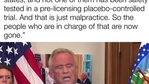 RFK Jr. on child vaccines.