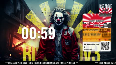 RISE ABOVE: BOURNEMOUTH MIGRANT PROTEST P1