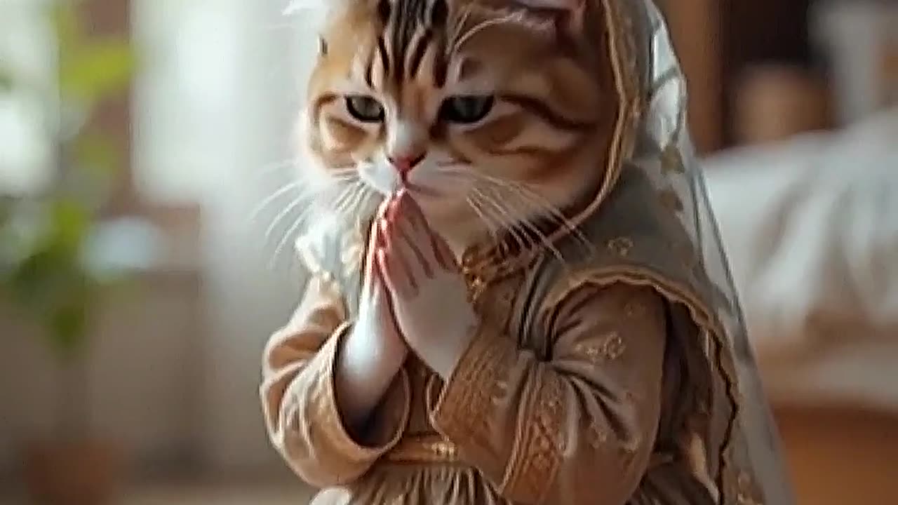little cut cat to grow ai shorts