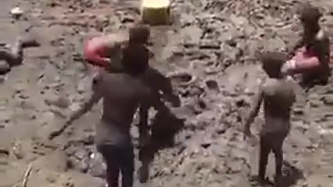 Pool party in Africa