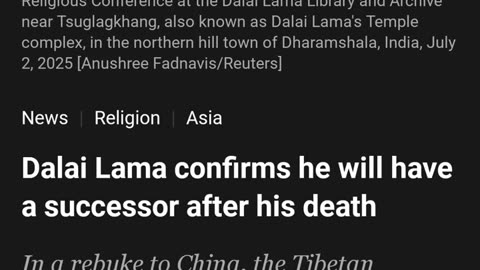 Dalai Lama will be Reincarnated, and China can suck it!