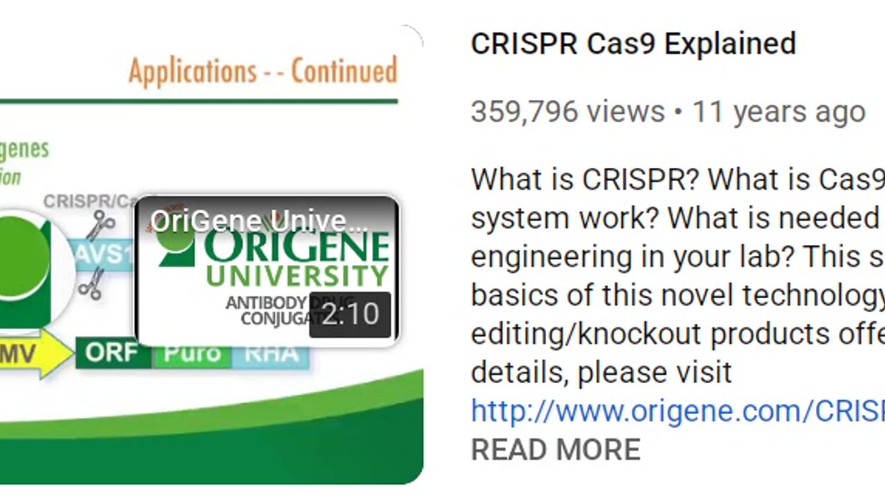 CRISPR Cas 9 Explained to clip your DNA causing autism