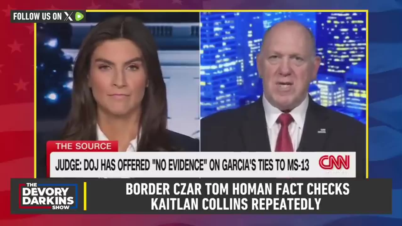 DeVory Darkins-Tom Homan WRECKS CNN as Letitia James panics over fraud allegations