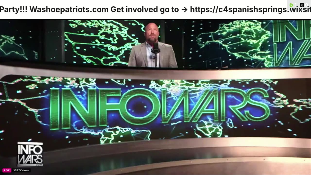 Alex Jones, Info Wars, 04/29/2025