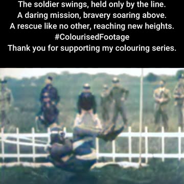 US Experimental Aerial Rescue Plane Test #ColourisedHistory