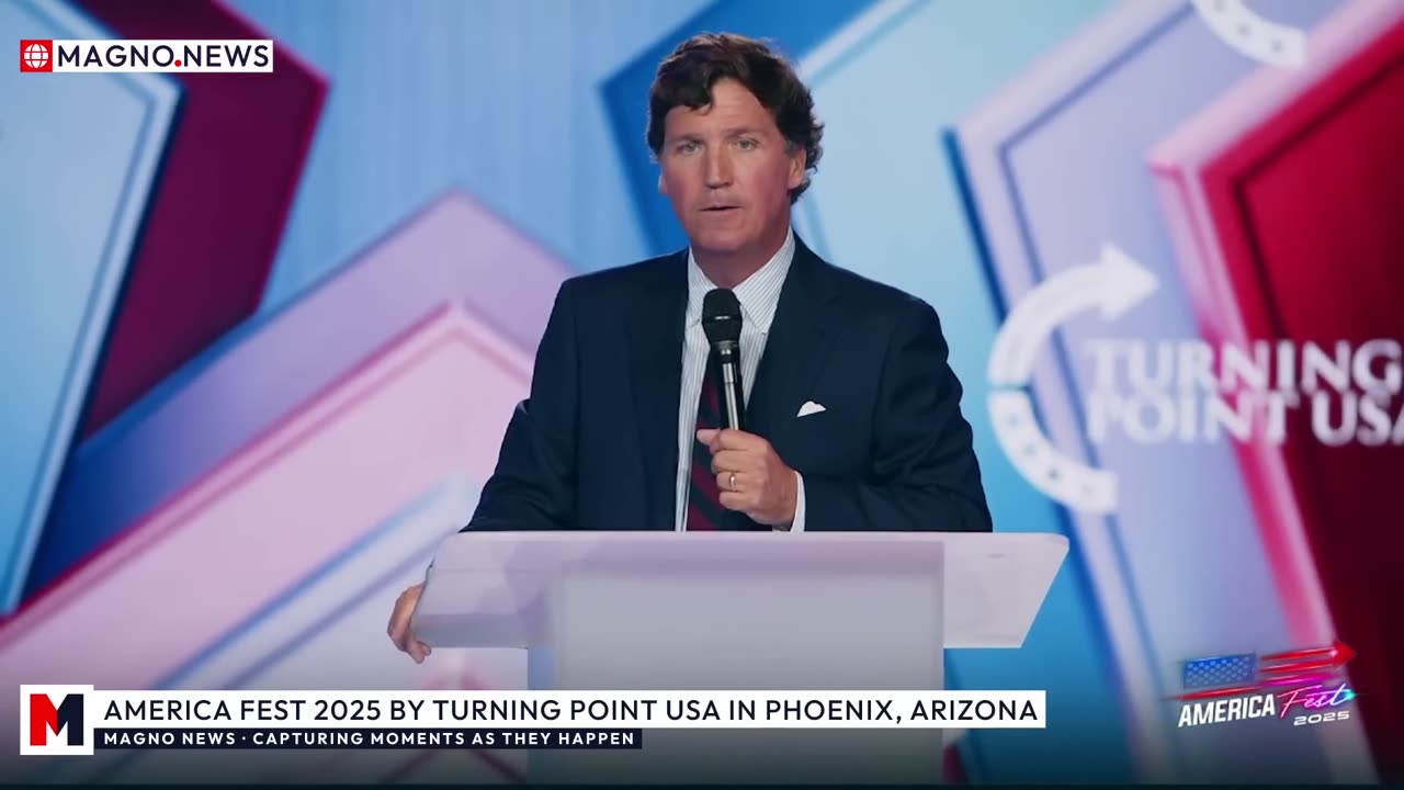 Tucker Carlson's Full Speech at AmericaFest 2025