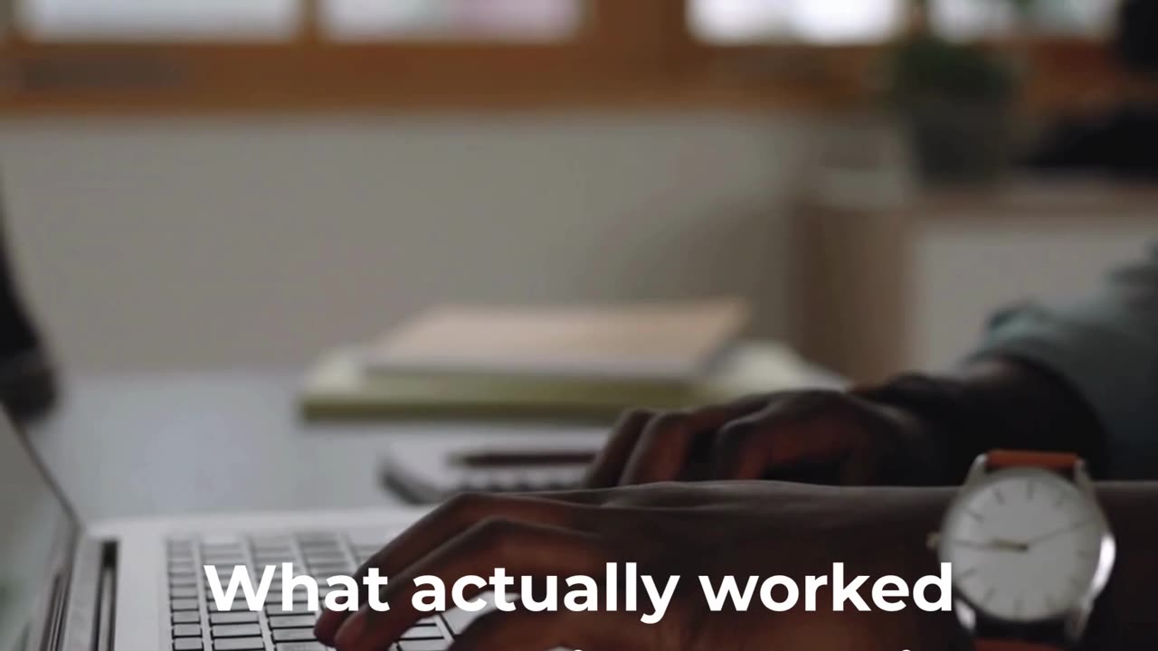 What Actually Worked When Nothing Else Did