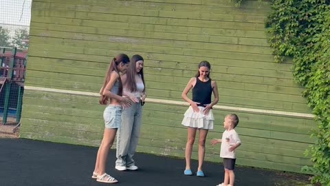 Little Boy's Copy Cat Game Goes Wrong