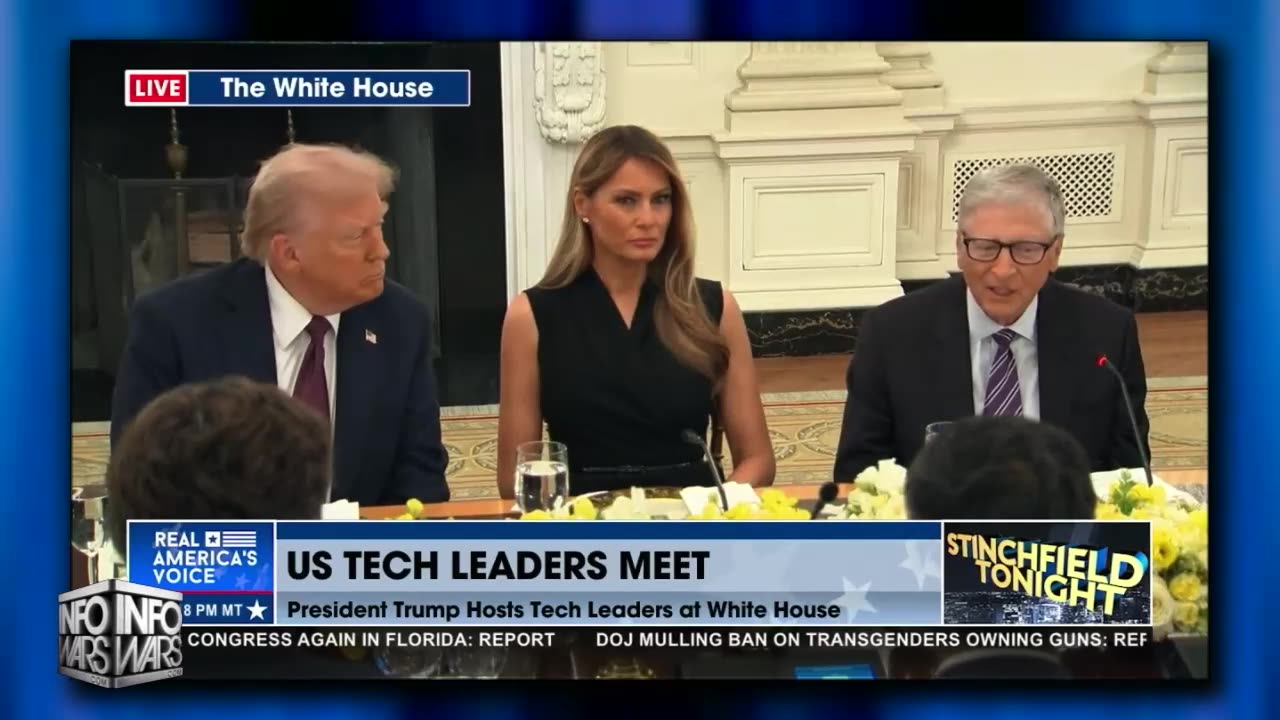 Bill Gates Grovels To Trump At Meeting, Plans on Depopulation via Vaccines, Controlling Food Supply