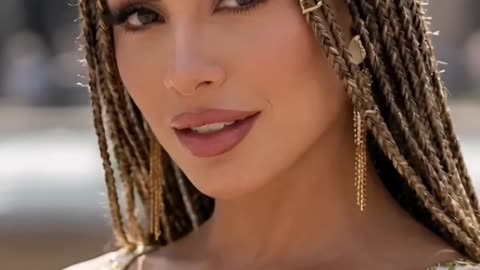 Everyone stared when I walked out in this royal gold set… would you wear it too? #styleinspo