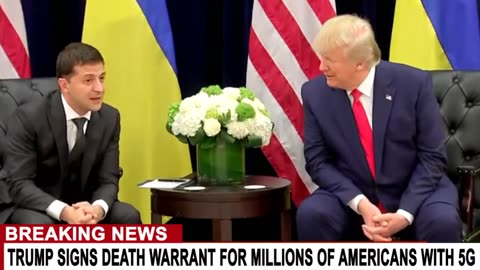 TRUMP SIGNS DEATH WARRANT FOR MILLIONS OF AMERICANS WITH 5G ROLLOUT