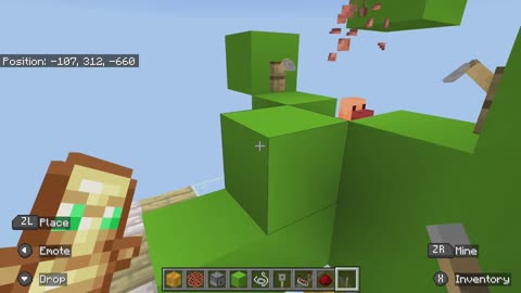 Easy Wind Burst Cannon Tutorial on Bedrock switch