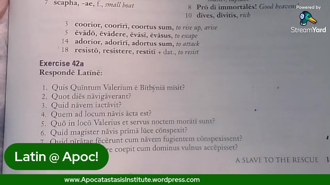 Latin @ Apoc!: Ch.42 translation (cont.)