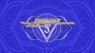 Mountain-Top View! ~ Thursday, June 12, 2025 Numerology @ a Glance