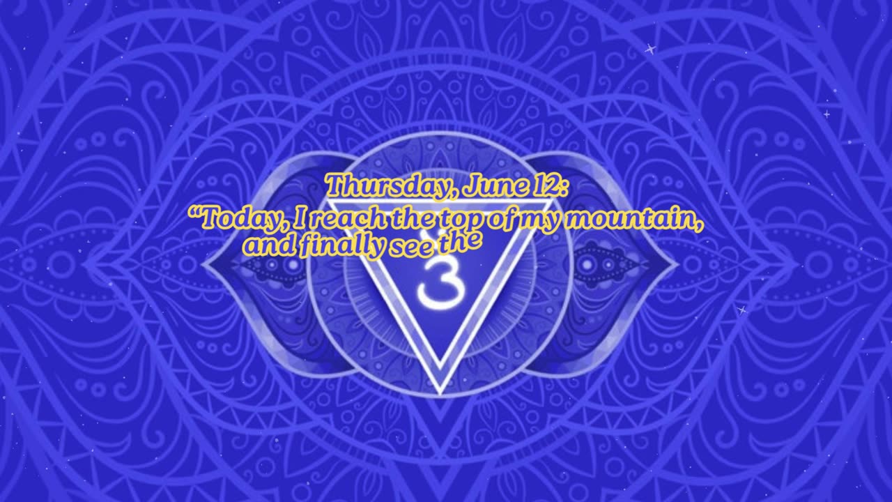 Mountain-Top View! ~ Thursday, June 12, 2025 Numerology @ a Glance