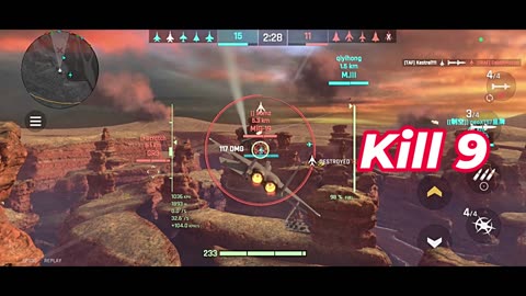 11 Kills, 3 Deaths on the F-15 Eagle on Metalstorm, 06/18/25