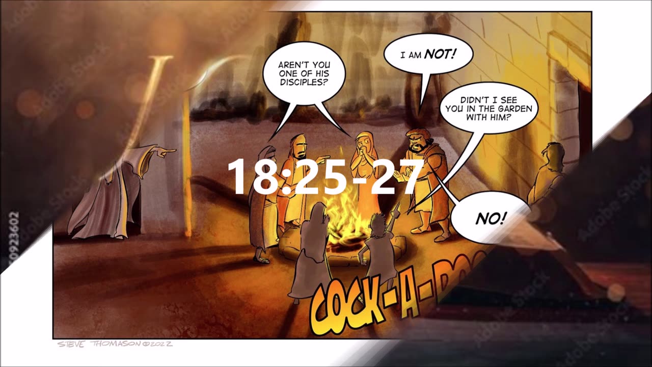 Peter Denies Twice More