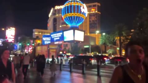 "A YouTuber was livestreaming at the Bellagio fountains in Las Vegas late Sunday