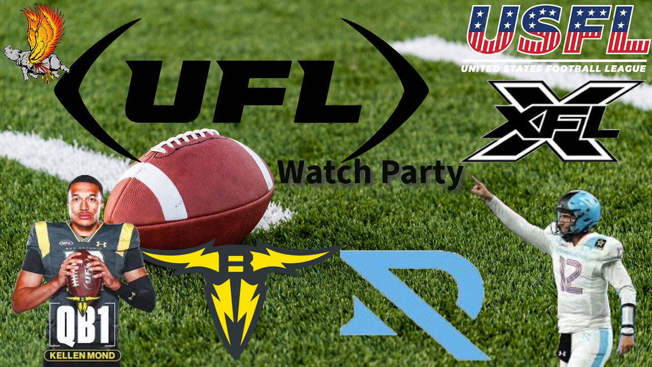 San Antonio Brahmas Vs Arlington Renegades: UFL Week 1 Watch Party