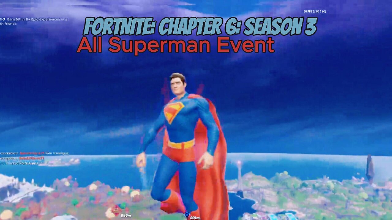 Fortnite: Super! "All Superman Event" - SuperGioDactyl Original Video (2025)