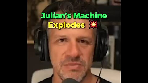Hilarious jewish clip of a Staged Scene of Julian's Machine Exploding Then Jab Being Placed In ICU