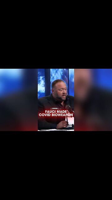 Alex Jones: Covid is Fauci's Bio-Weapon - 4/3/21