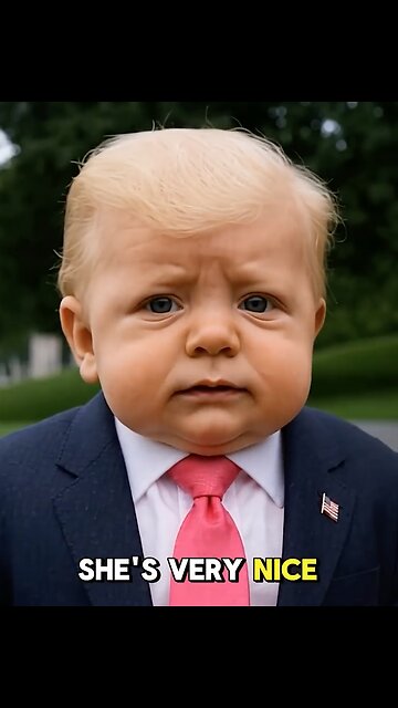 Baby Trump on Crockett and AOC Lack of IQ