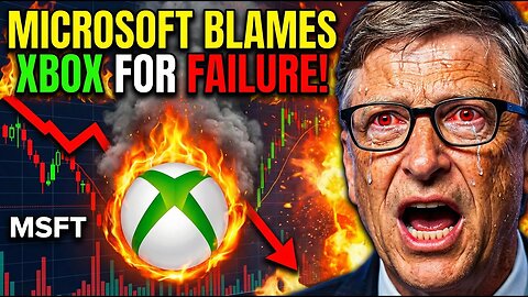 Microsoft Blames VIDEO GAMES and XBOX for its Financial FAILURE! | Clownfish TV