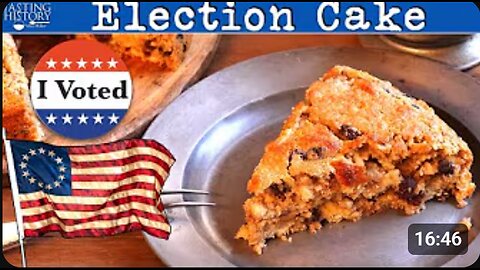 🇺🇸 This 1796 Election Cake Recipe Tastes Like HISTORY 🎂🗳️ | Bake the Past!