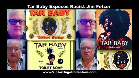 Tar Baby Exposes Racist Jim Fetzer As Russ Winter Herpes Flares Up While Talking About Being Slimed