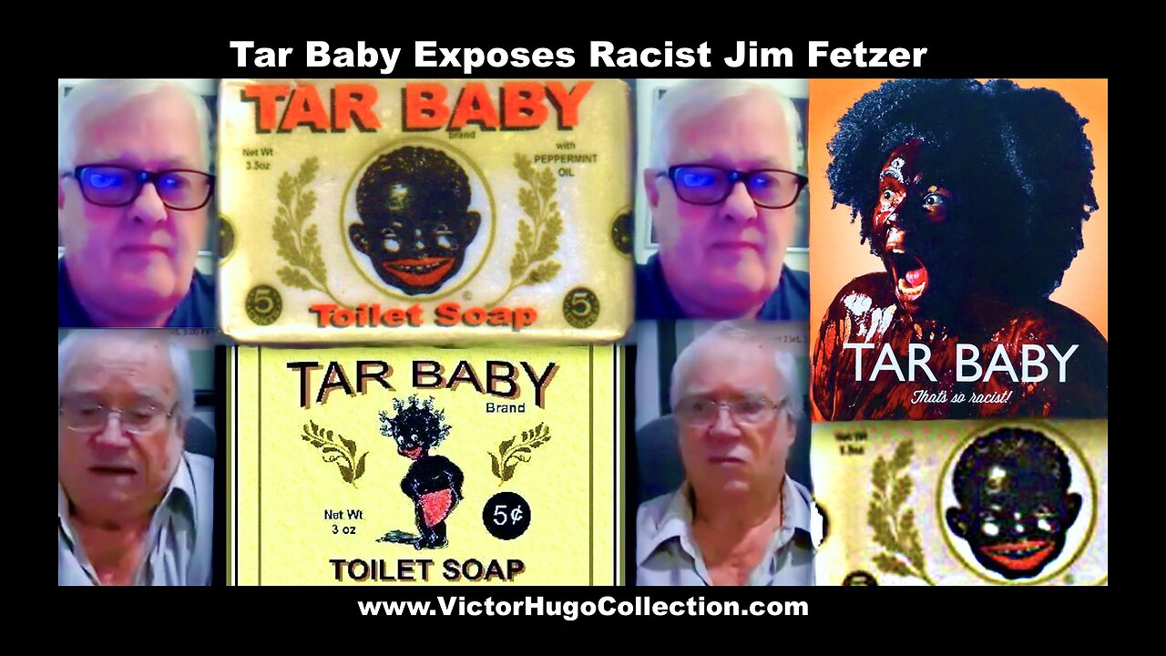 Tar Baby Exposes Racist Jim Fetzer As Russ Winter Herpes Flares Up While Talking About Being Slimed