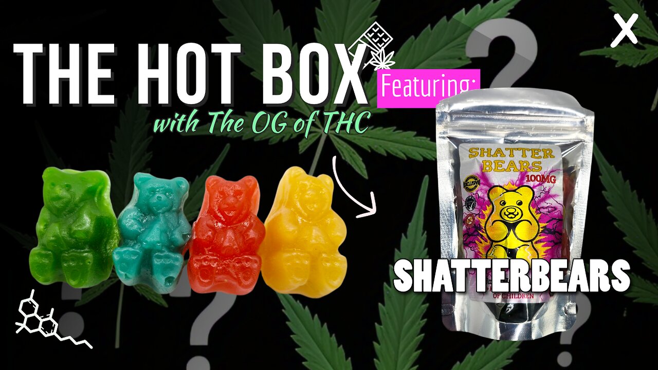 SHATTERBEARS GUMMIES | THE HOT BOX 🔥📦
