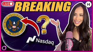 BREAKING NASDAQ URGES SEC TO APPROVE TOKENIZED STOCKS NOW