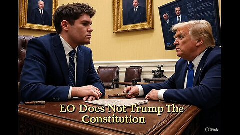Nick Fuentes Exposes The Narrative Shine A Light On Executive Orders That Violate The Constitution