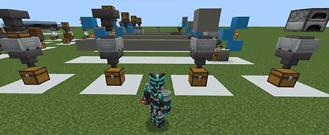 Minecraft Bedrock 1.21+ Minecart Loader and Unloader Basics