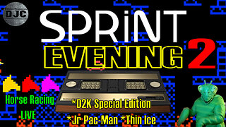 SPRINT EVENING - Intellivision Sprint - LIVE GAME PLAY