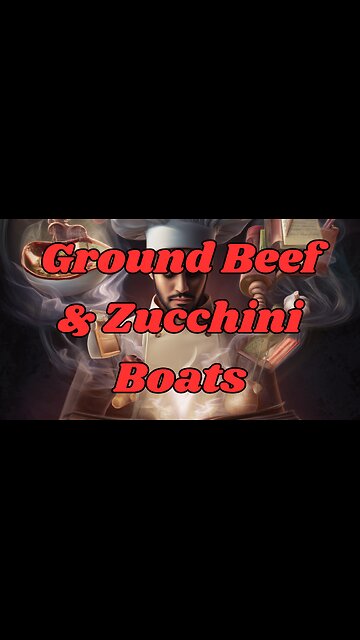 Quick Recipes - Ground Beef & Zucchini Boats