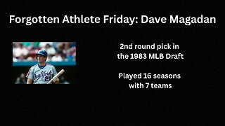 Forgotten Athlete Friday #184: Dave Magadan