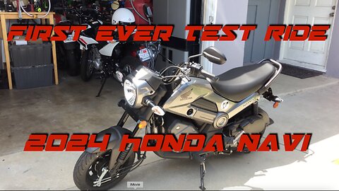 My First Ride on my Brand New 2024 Honda Navi
